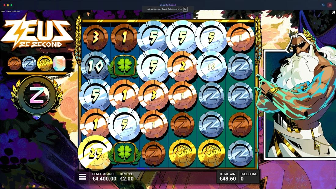 Zeus Ze Zecond Godly Ascension Bonus